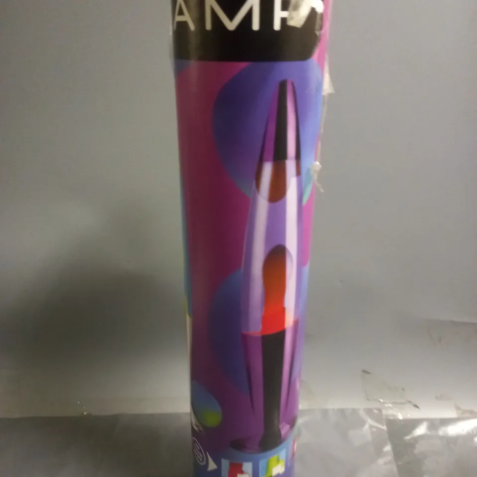 BOXED LAVA LAMP - COLLECTION ONLY