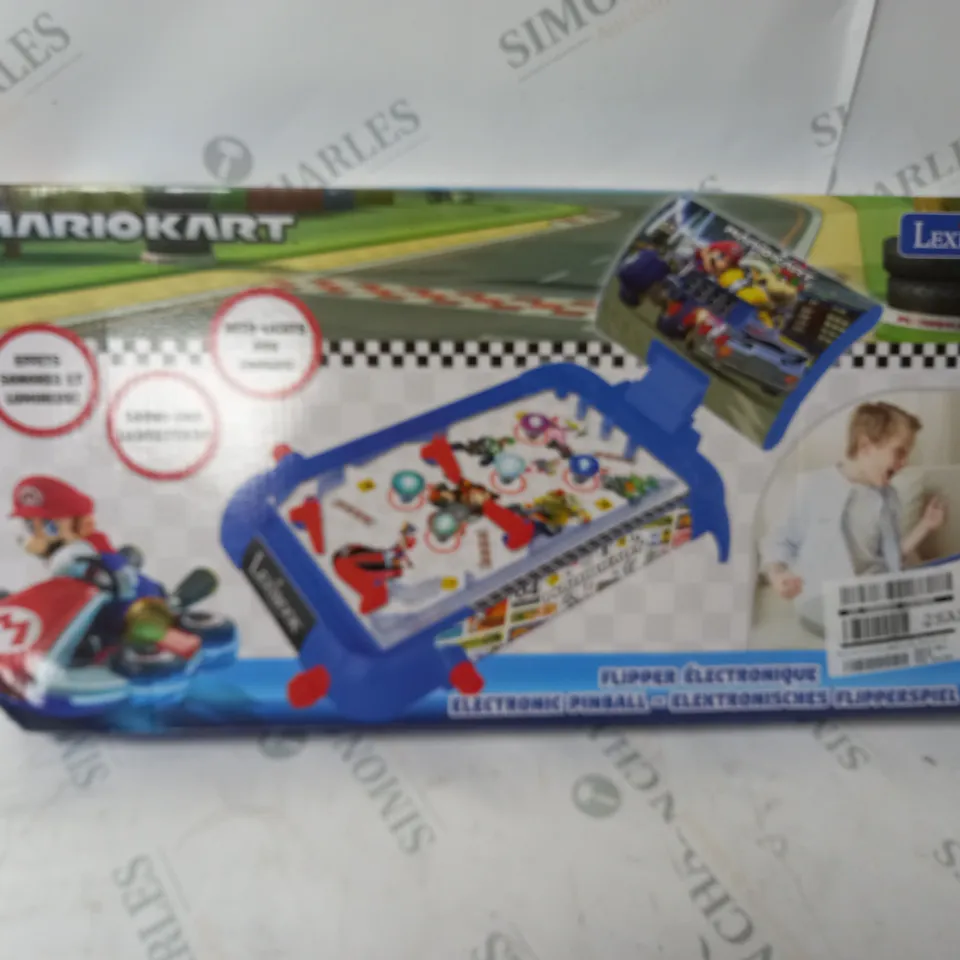BOXED MARIO KART ELECTRICAL PINBALL MACHINE  RRP £34.99