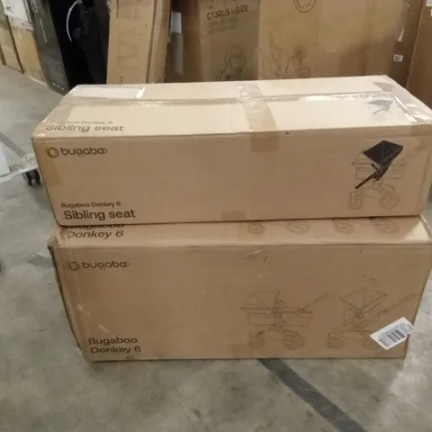 BOXED BUGABOO DONKEY 6 STROLLER (2 BOXES)