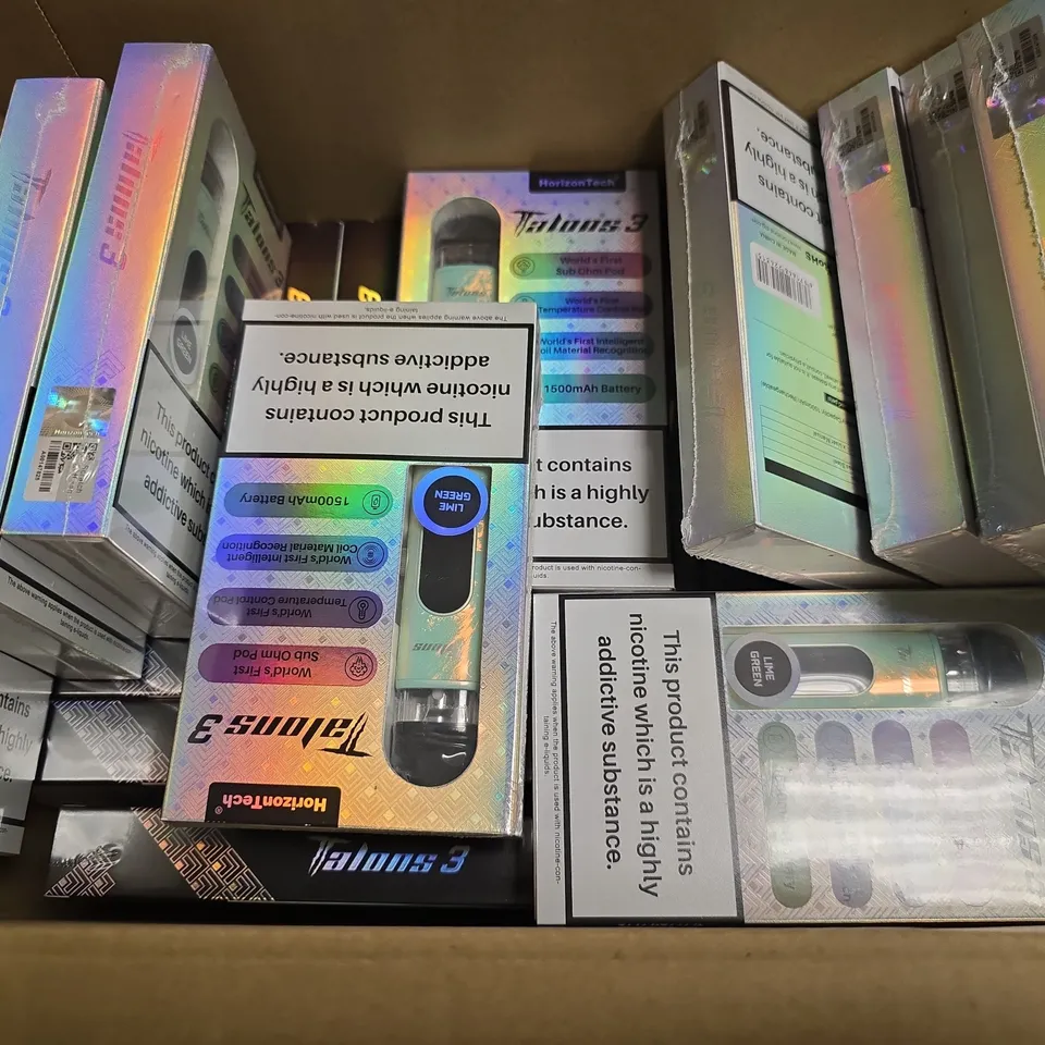 BOX OF APPROXIMATELY 18 SEALED HORIZON TECH TALONS 3 