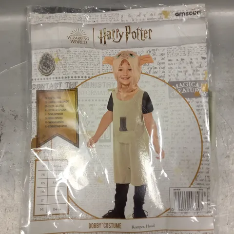 AMSCAN HARRY POTTER DOBBY COSTUME - 3/4YRS