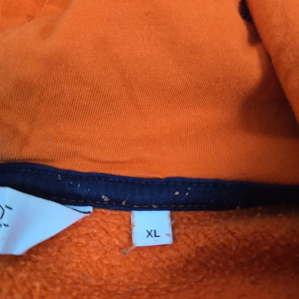 NEXT ORANGE HOODIE – XL