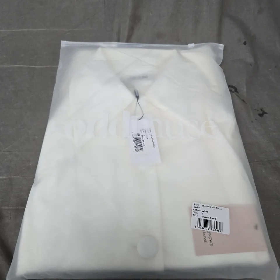 ODDMUSE THE ULTIMATE MUSE JACKET - SIZE SMALL