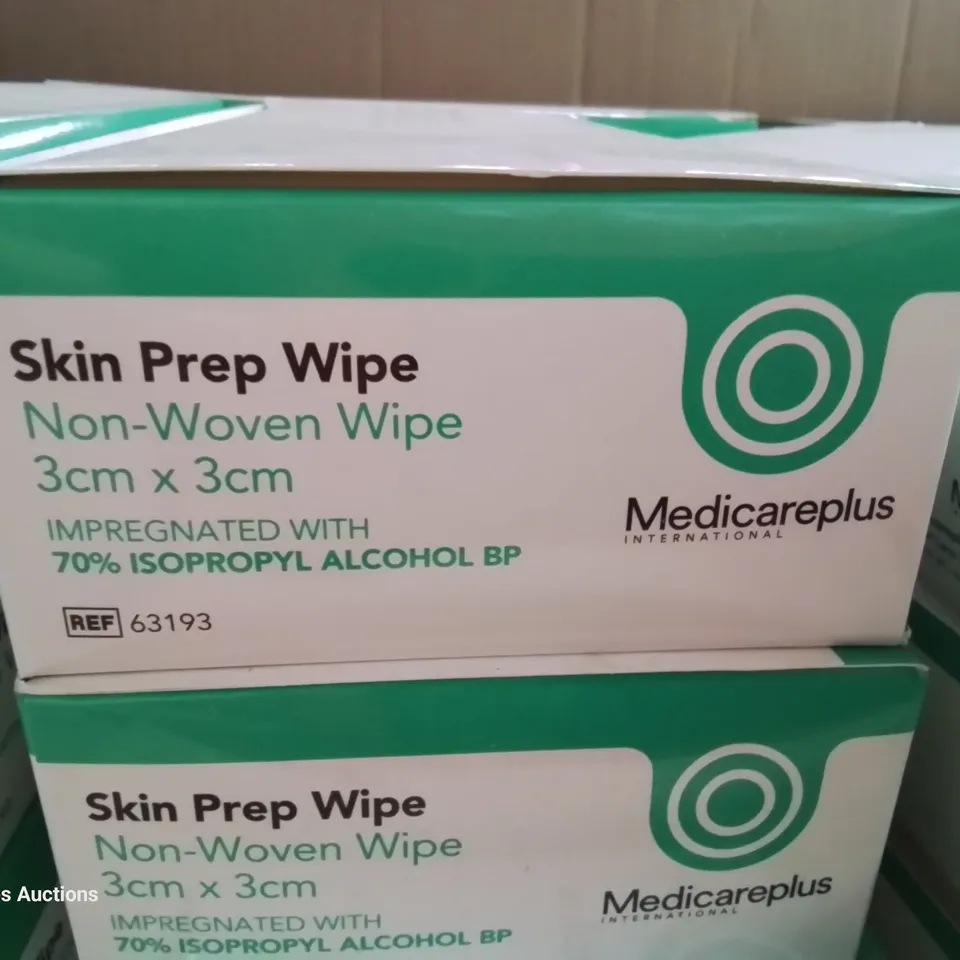 THREE BOXES OF ASSORTED FACE MASKS & SKIN PREP WIPES