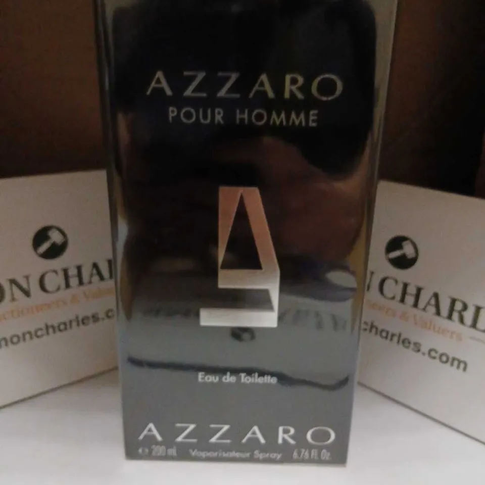 BOXED AND SEALED AZZARO POUR HOMME EAU DE TOILETTE 200ML