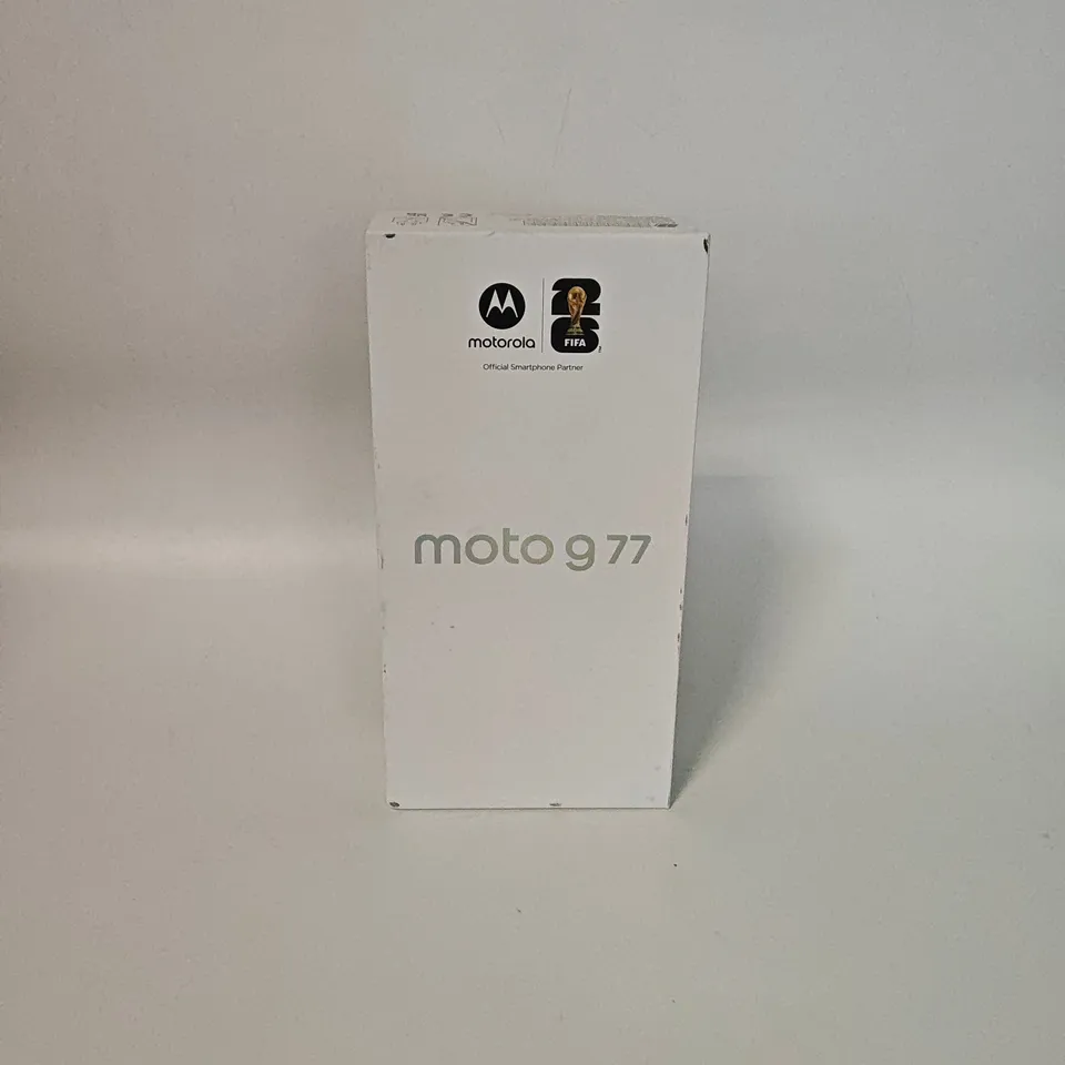 BOXED MOTOROLA MOTO G77 8+128GB IN BLACK - MC457