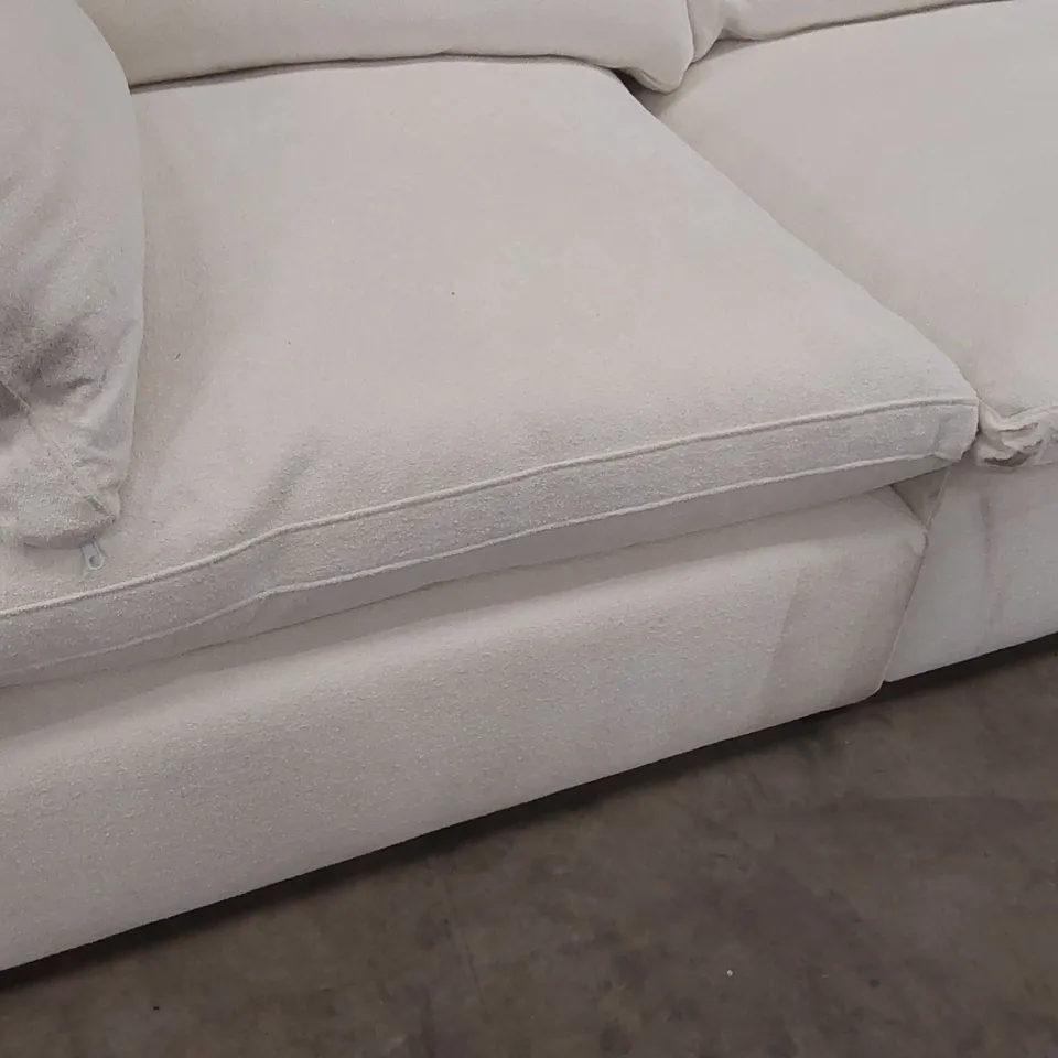 QUALITY DESIGNER MODSOFA FABRIC UPHOLSTERED CORNER SOFA
