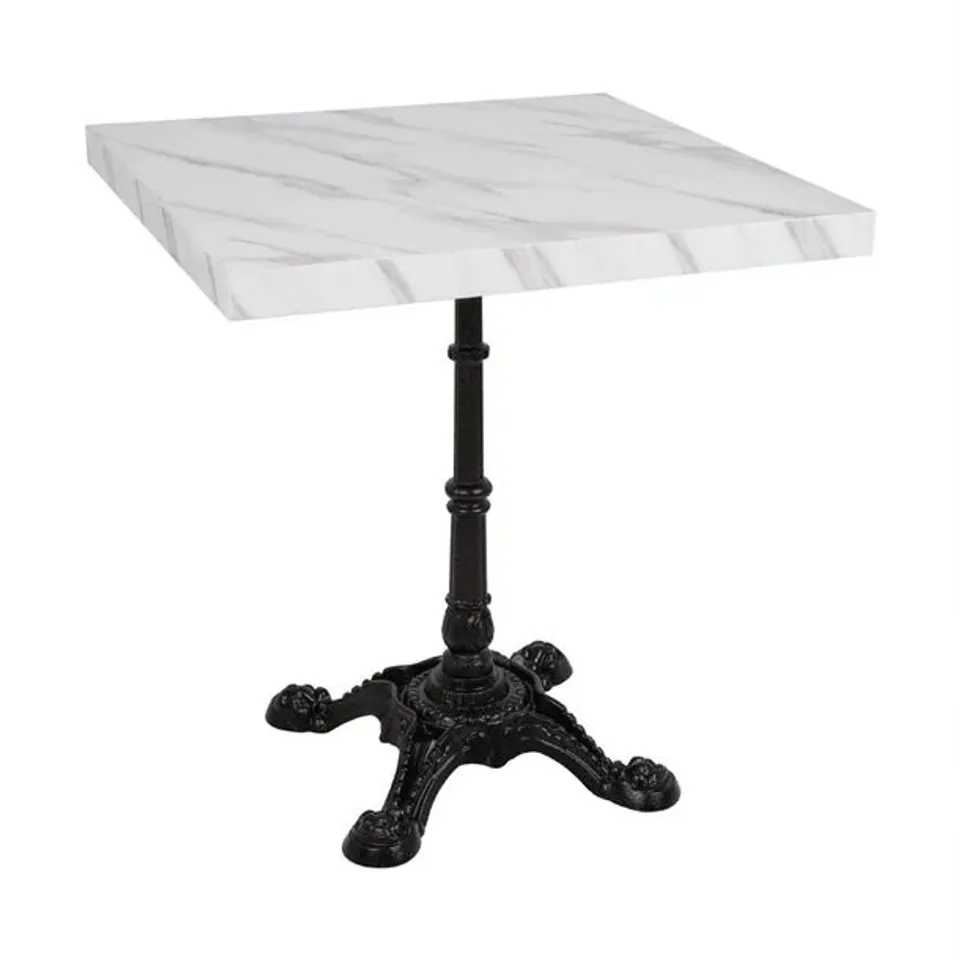 BOXED BOLERO PRE-DRILLED SQUARE TABLE TOP MARBLE