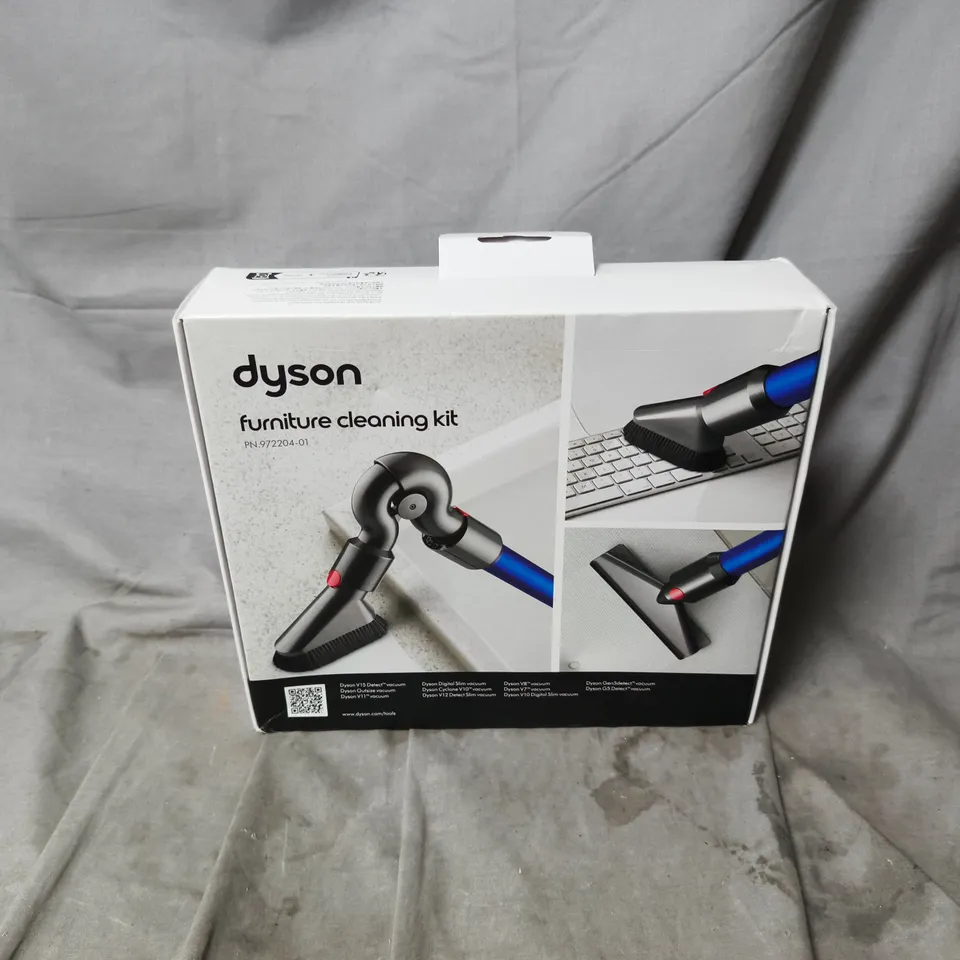 BOXED AND SEALED DYSON FURNITURE CLEANING KIT