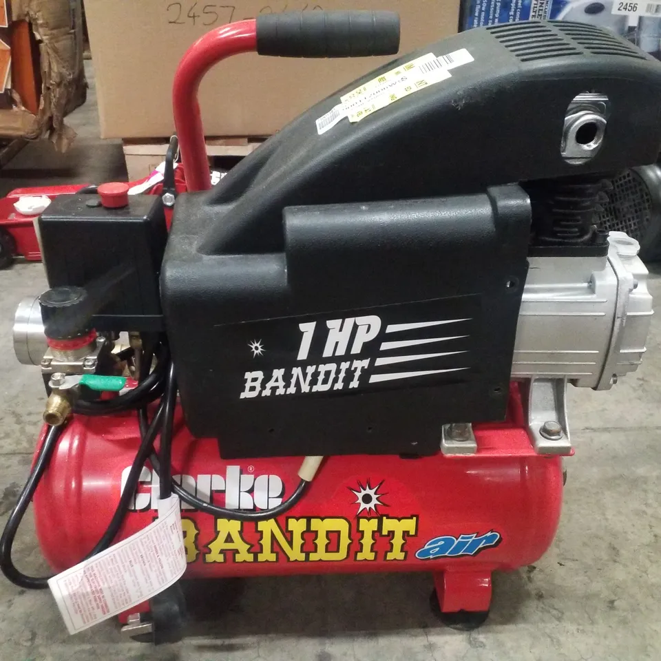 CLARKE BANDIT V 4.2CFM 8 LITRE 1HP AIR COMPRESSOR (230V)