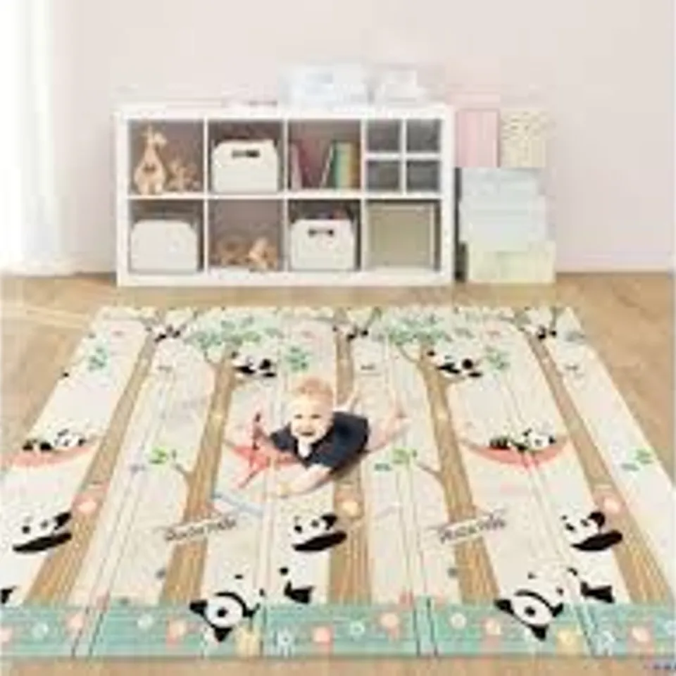 BOXED 200 X 180cm EXTRA LARGE BABY FLOOR MAT WITH CARRY BAG