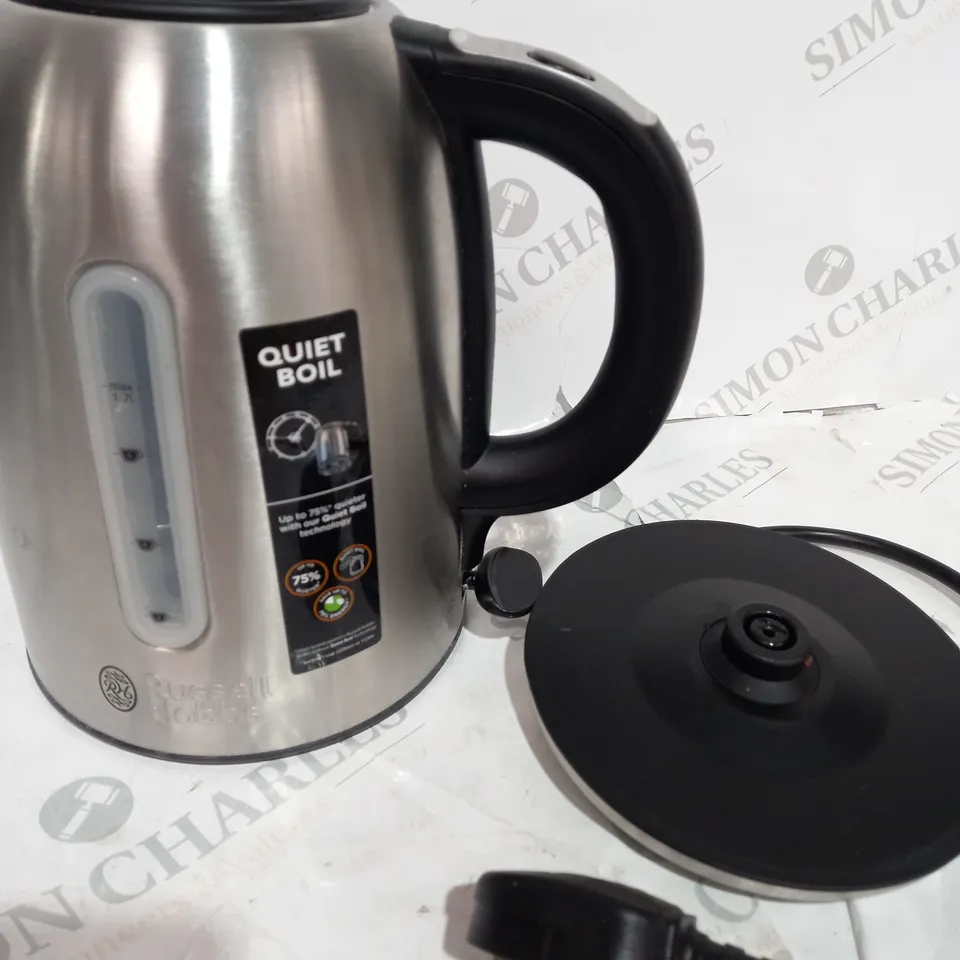 QUIET BOIL KETTLE 75% QUIETER TECHNOLOGY 