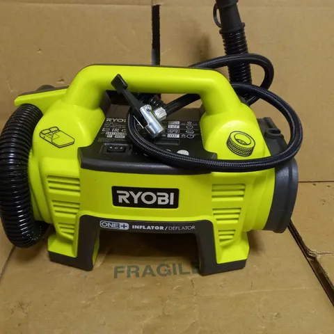 RYOBI ONE+ INFLATOR/DEFLATOR 18V