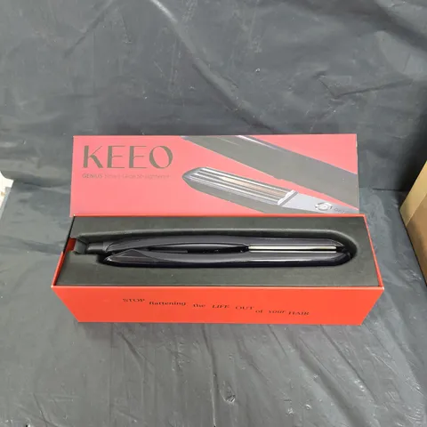 BOXED KEEO GENIUS SMART GLIDE STRAIGHTENER