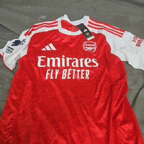 ARSENAL FC ADIDAS JERSEY – HOME SHIRT, MADUEKE 20, UK M