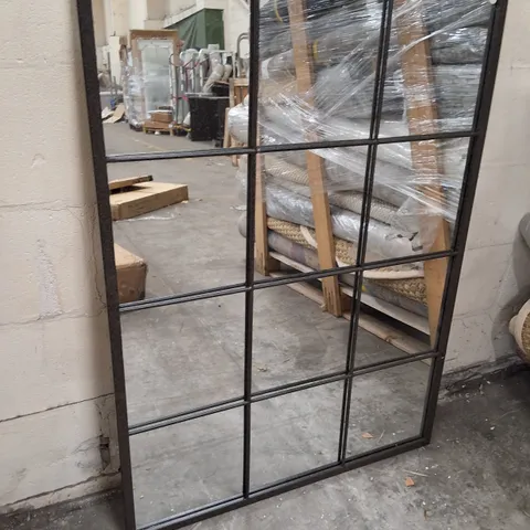 4×3 GRID MIRROR WITH METAL FRAME 80×110×3CM