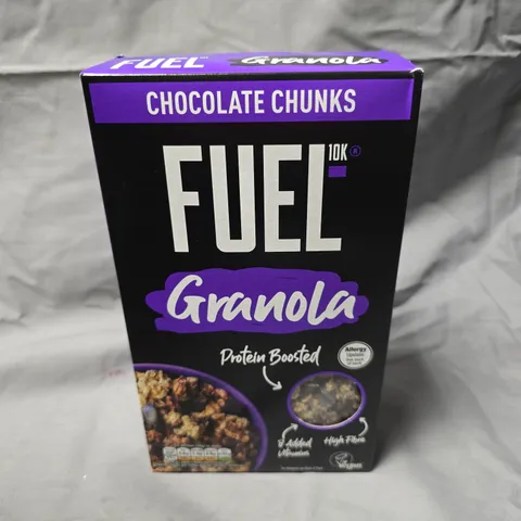 6 X SEALED FUEL GRANOLA CEREAL PACKS - CHOCOLATE CHUNKS 