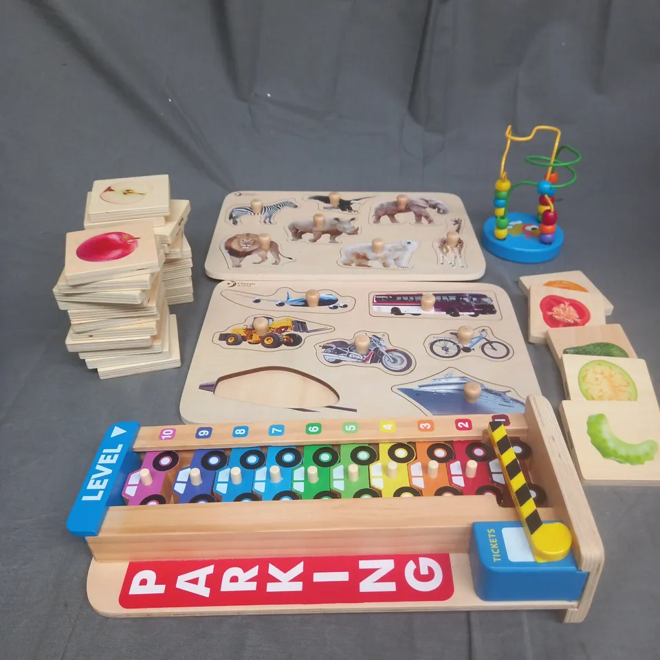 ASSORTED CHILDRENS LEARNING ACCESSORIES & TOYS 