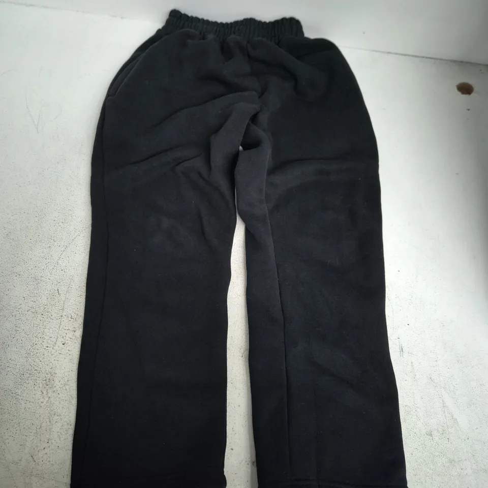 NO SAUCE BLACK JOGGING TROUSERS – SIZE X-LITTLE