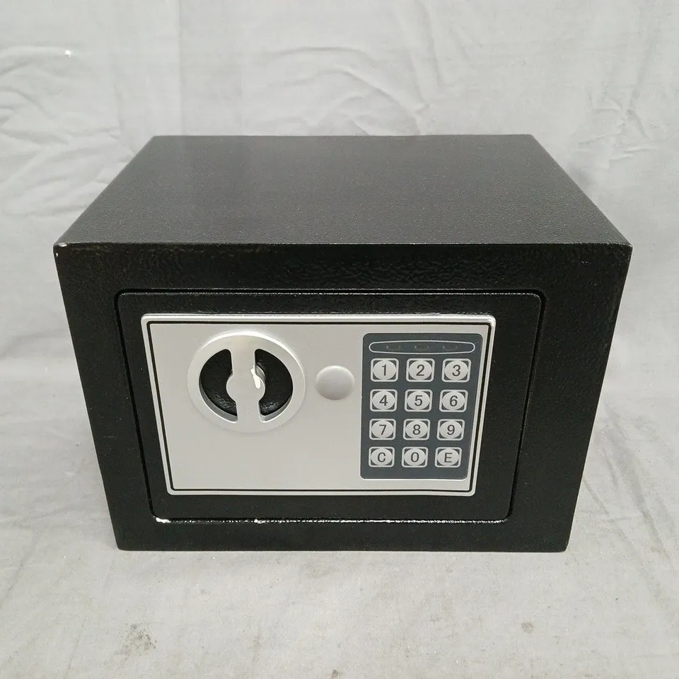 UNBRANDED SMALL BLACK SECURITY SAFE