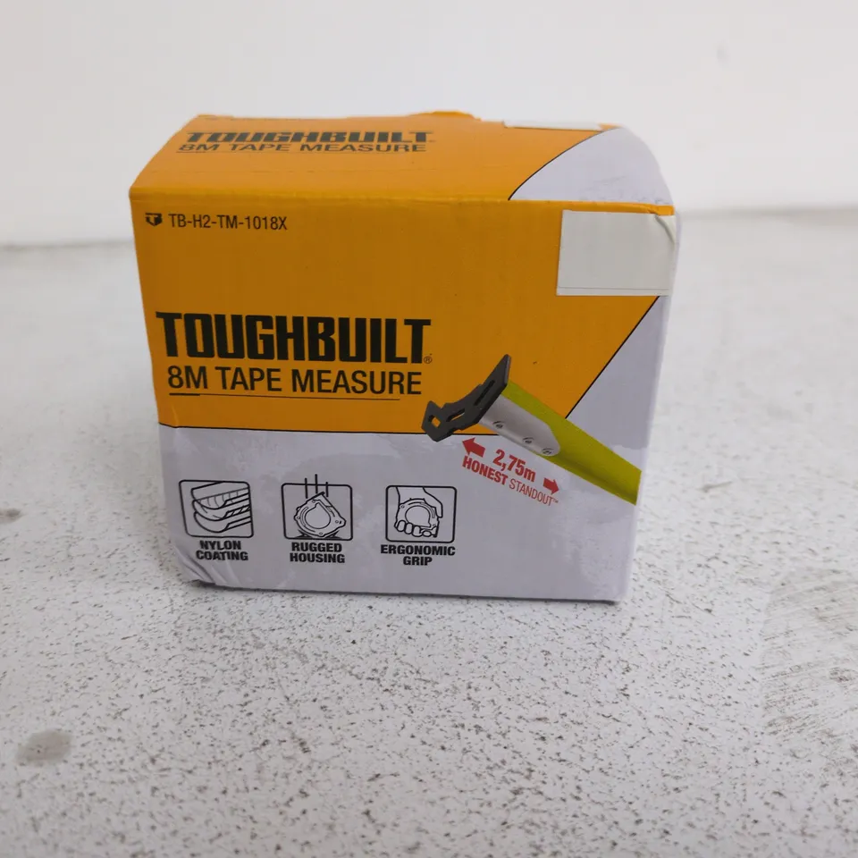 TOUGHBUILT 8M TAPE MEASURE