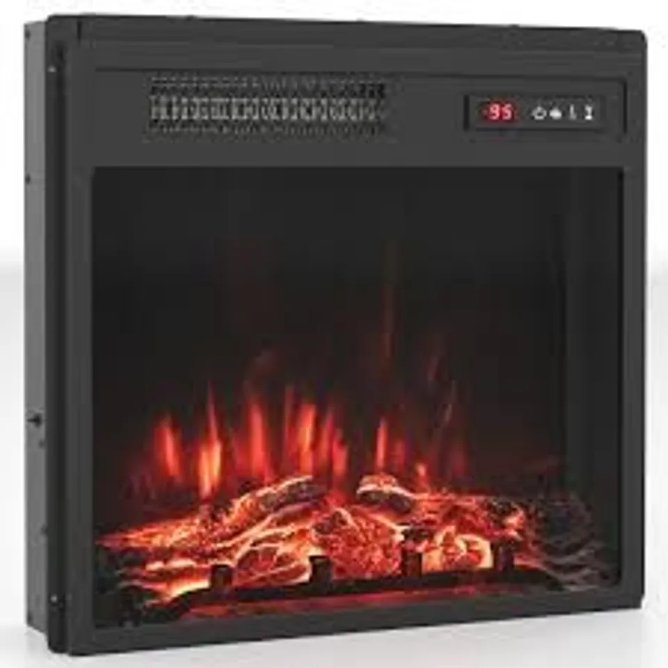 COSTWAY 20 INCH ELECTRIC FIREPLACE INSERT HEATER