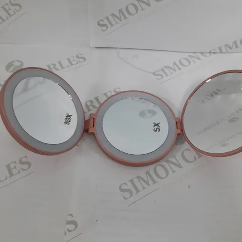 SIMPLY BEAUTY METALIC GOLD 3X MIRROR 