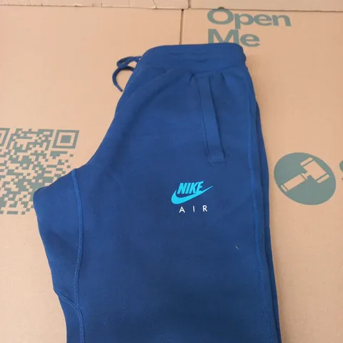 NIKE AIR BLUE JOGGERS - SIZE SMALL