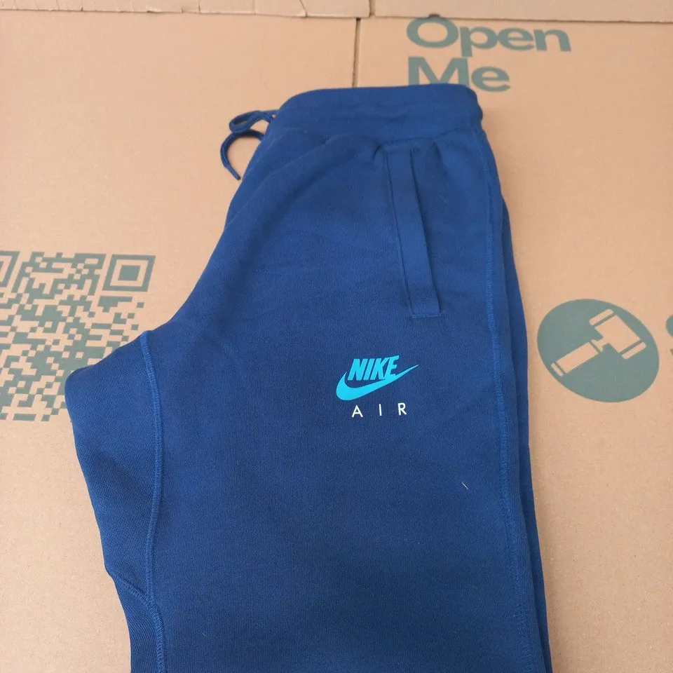 NIKE AIR BLUE JOGGERS - SIZE SMALL