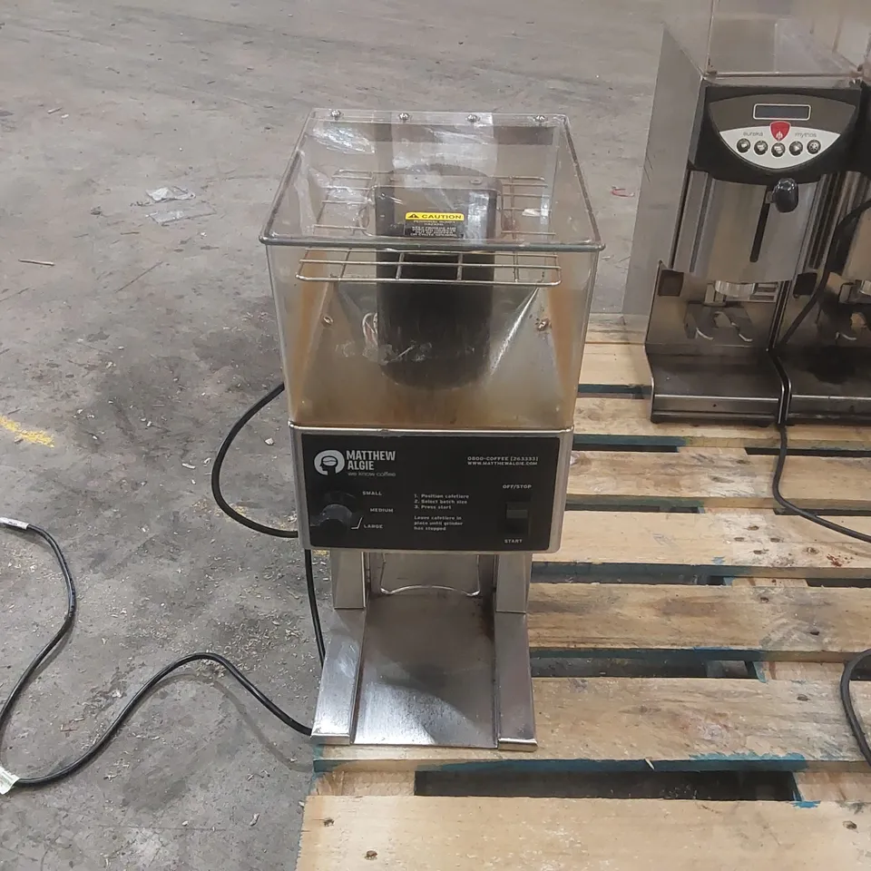 BUNN COMMERCIAL COFFEE GRINDER