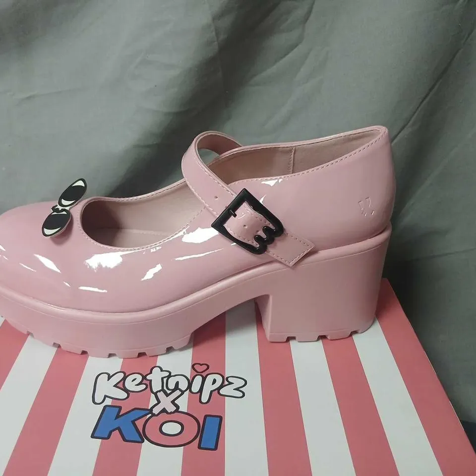 BRAND NEW BOXED KETNIPZ X KOI LOVEABLE ANTICS MARY JANES SIZE 6