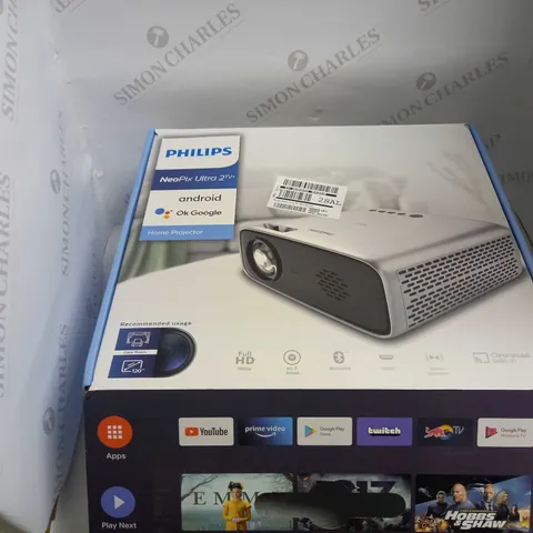 PHILIPS NEOPIX ULTRA 2TV+ HOME PROJECTOR 