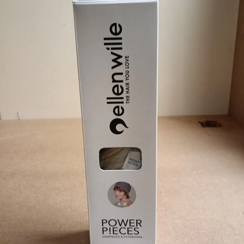 ELLEN WILLE POWERPIECES COLLECTION MINT SYNTHETIC HAIR – HAIRPIECE, DARK SNOW MIX