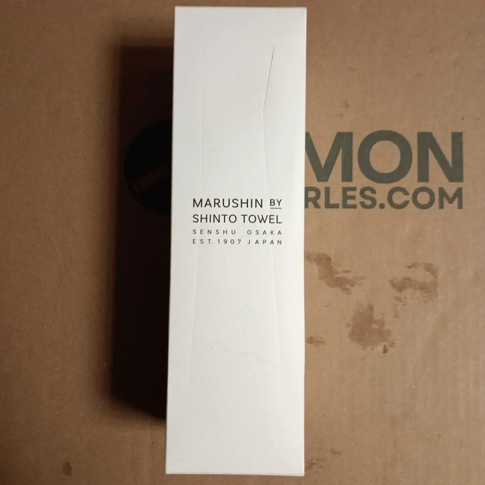 MARUSHIN BY SHINTO TOWEL GIFT SET – TOWEL & NATURAL HANDMADE SOAP (SHEER SILK)