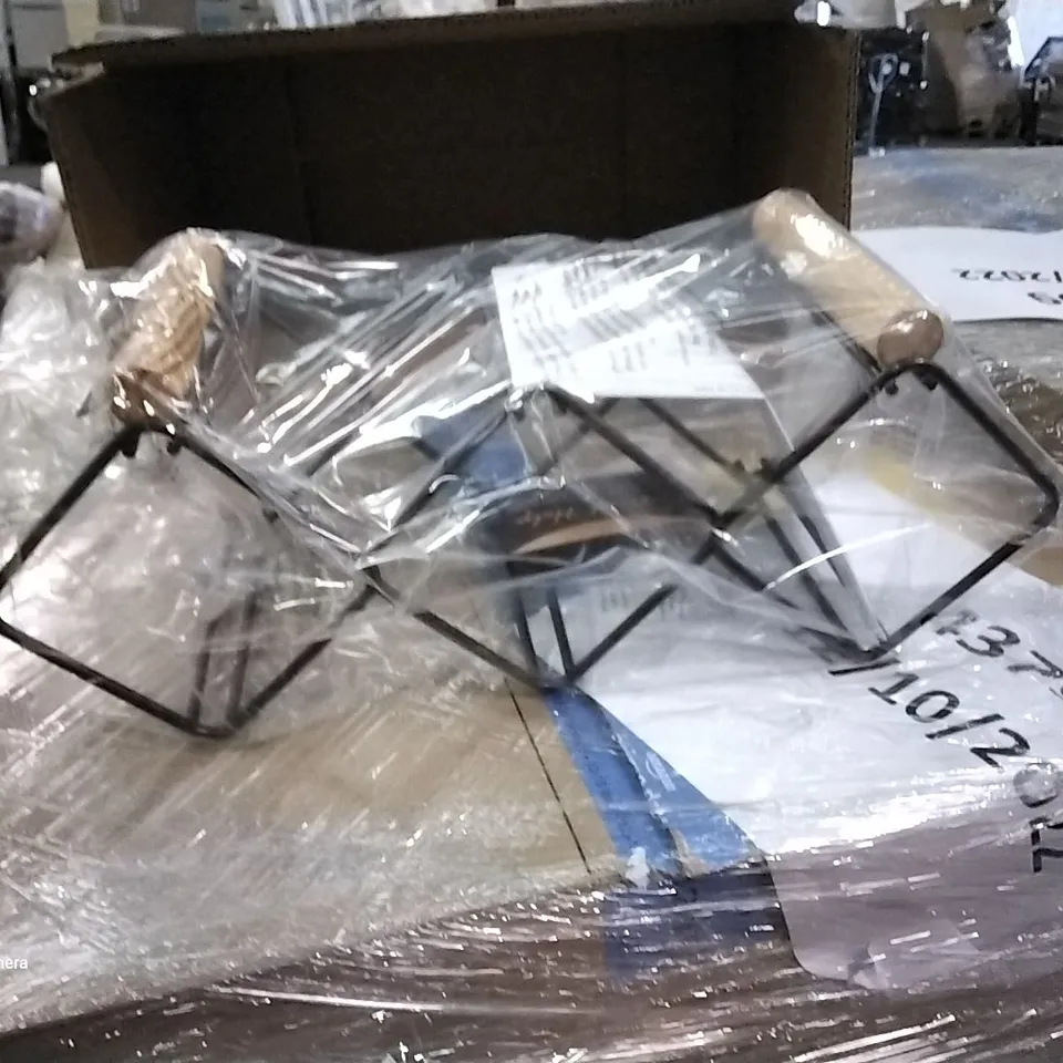 PALLET OF BOXES OF 12 BOXED KINGRACK 5 BOTTLE WINE RACKS
