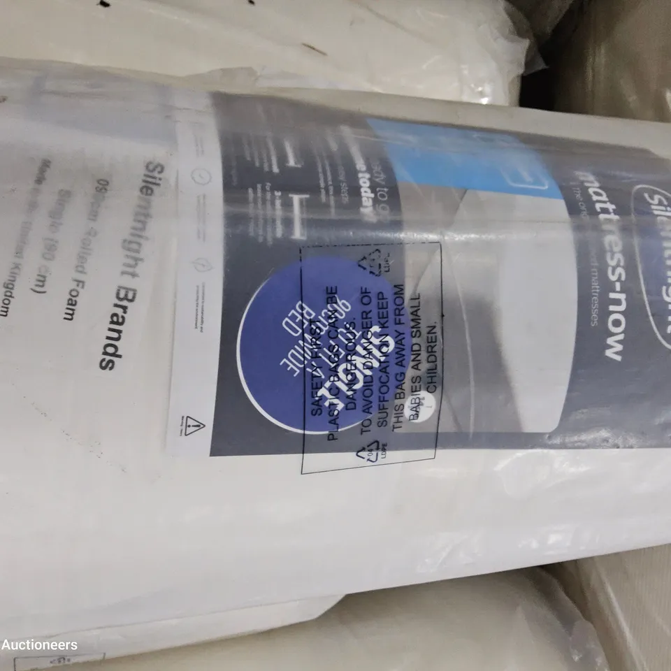 BAGGED & ROLLED SILENTNIGHT MATTRESS-NOW 120 ×190