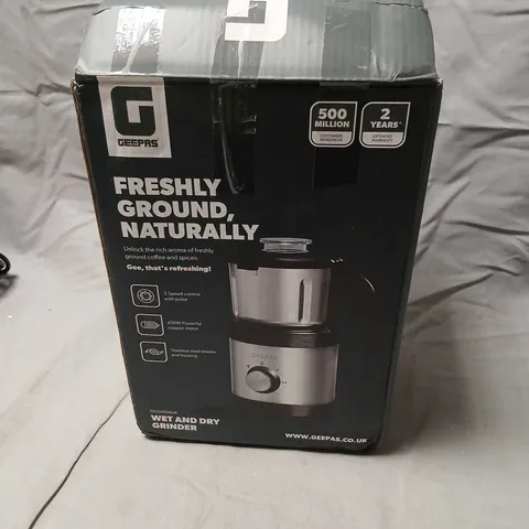 GEEPAS WET & DRY GRINDER – BOXED