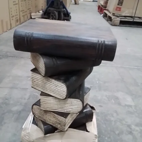 SMALL BOOKSTACK TABLE