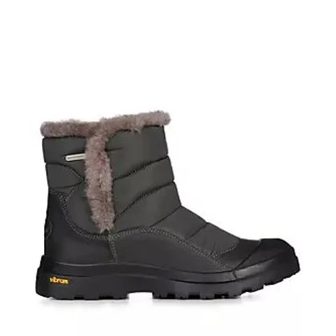 EMU VIBRAM WATERPROOF HOTHAM BOOT - CHARCOAL - SIZE 3