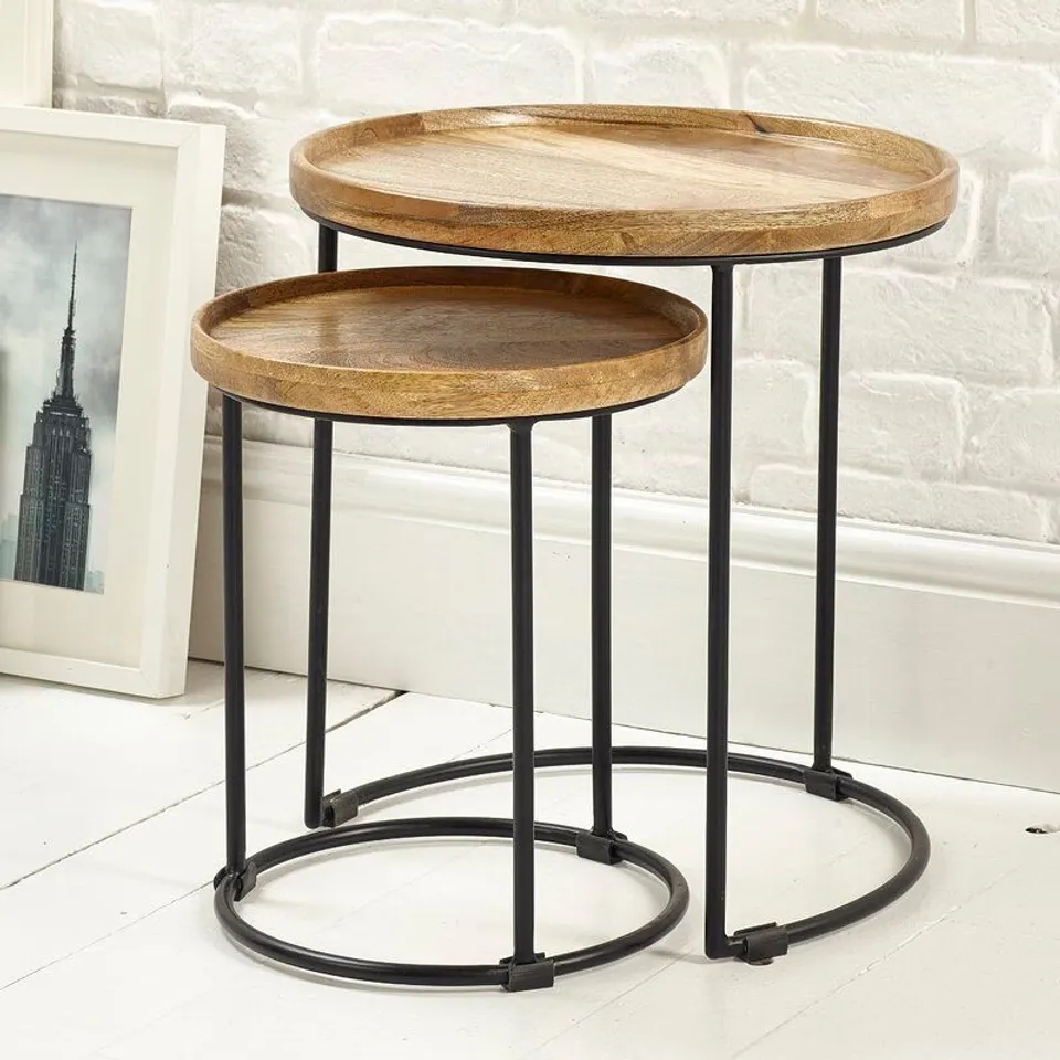 HALLIE 2 PIECE NEST OF TABLES 