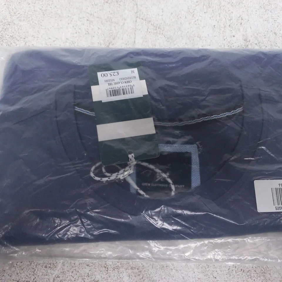 Crew Classic Tee – Blue Indigo, Men's, Size M