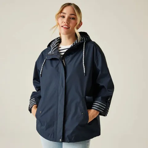 BRAND NEW SASRY JACKET IN NAVY - SIZE 12