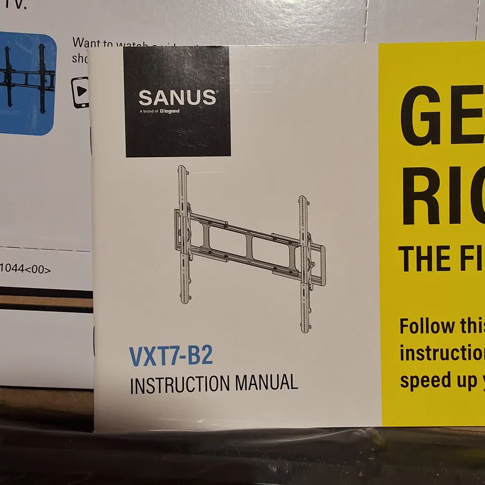 SANUS TILTING PREMIUM WALL MOUNT - 65"-140"