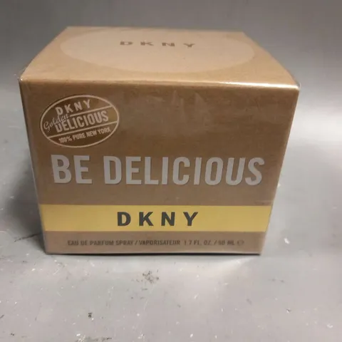 BOXED AND SEALED BE DELICIOUS DKNY EAU DE PARFUM 50ML