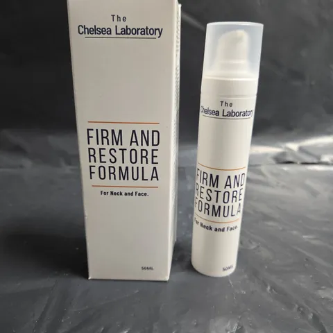 THE CHELSEA LABORATORY FIRM AND RESTORE FORMULA 50ML – FOR NECK AND FACE