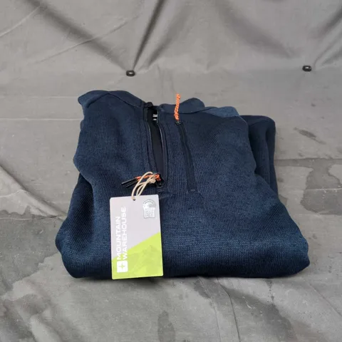 MOUNTAIN WAREHOUE TRESTON HALF ZIP NAVY XXL