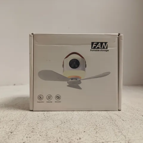 BOXED UNBRANDED PORTABLE CAMPING FAN