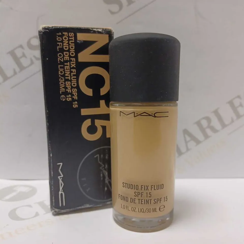 MAC STUDIO FIX FLUID SPF15 FOUNDATION 30ML - NC15 