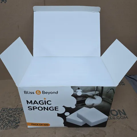 BLISS & BEYOND MAGIC SPONGE – PACK OF 100