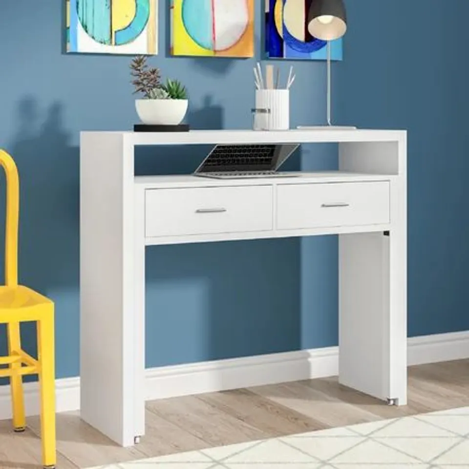 BOXED BUCKHURST DESK - WHITE